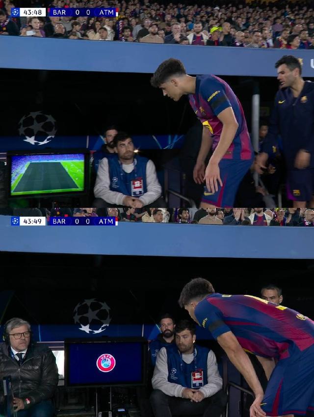 官方网站-库巴西想看VAR屏幕确认自己的红牌,结果屏幕立即被关掉了